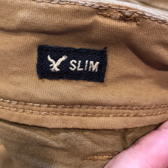 American Eagle Outfitters Pants Mens Ae 36 Flex Slim Fit Flat Front